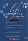 KJV Life Application Study Bible Bonded Leather Burgundy